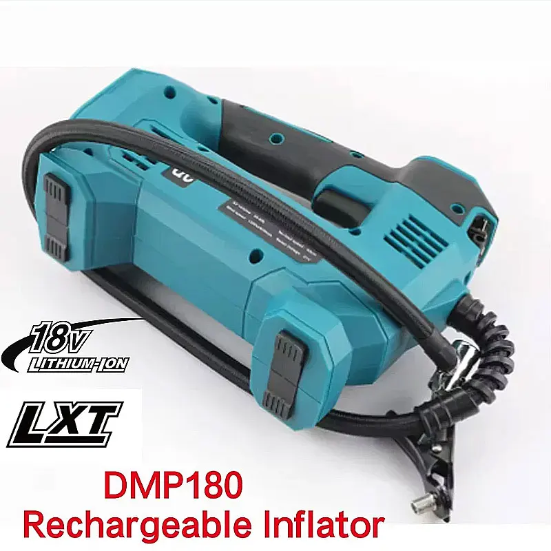 

DMP180 MAKITA 18V Lithium-Ion Cordless Inflator Bare Tool For Car Portable Tyre Inflator Electric Motorcycle Pump Air Inflator