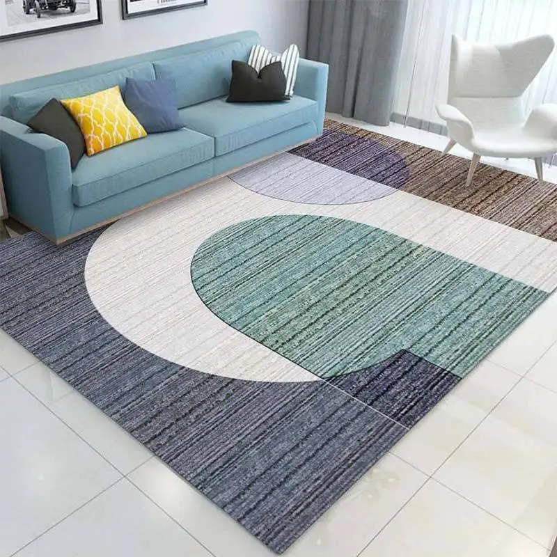 VIKAMA New Model Living Room Sofa Carpet, Bedroom Bedside Rug, Simple Office Entrance Door Mat, Easy To Clean, Home Decoration