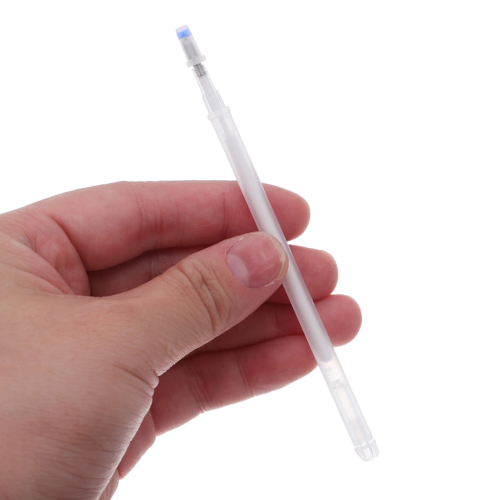 

100Pcs Disappearing Ink Refills Heat Erasable Fabric Pens for Sewing Quilting Embroidery High Temperature Marking Tool Automatic