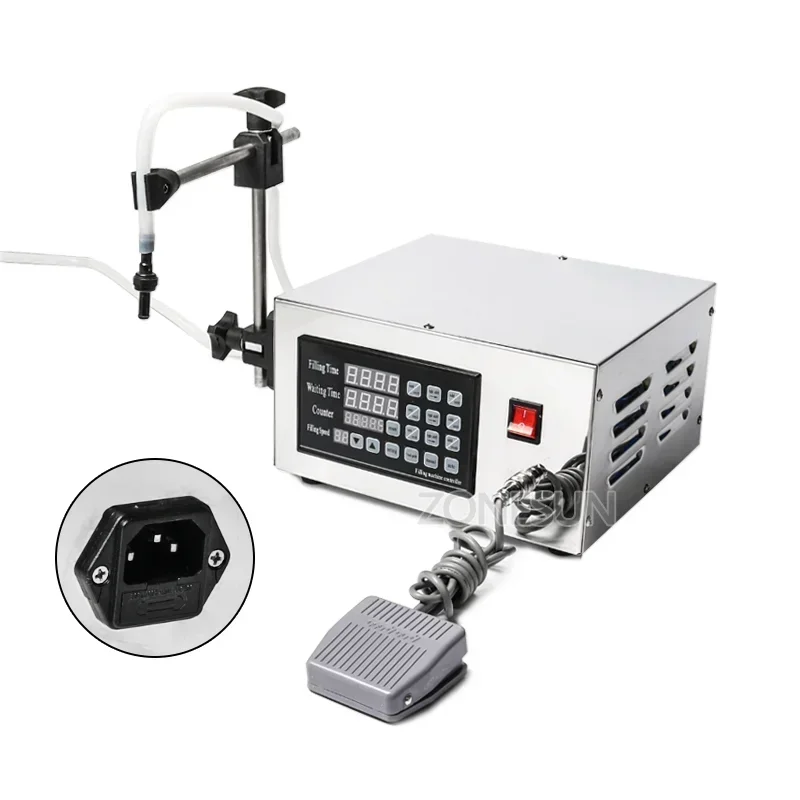 

Diaphragm Pump Filler Liquids Filling Machine Density Water Bottling Equipment For Perfume Beverage Hot sales