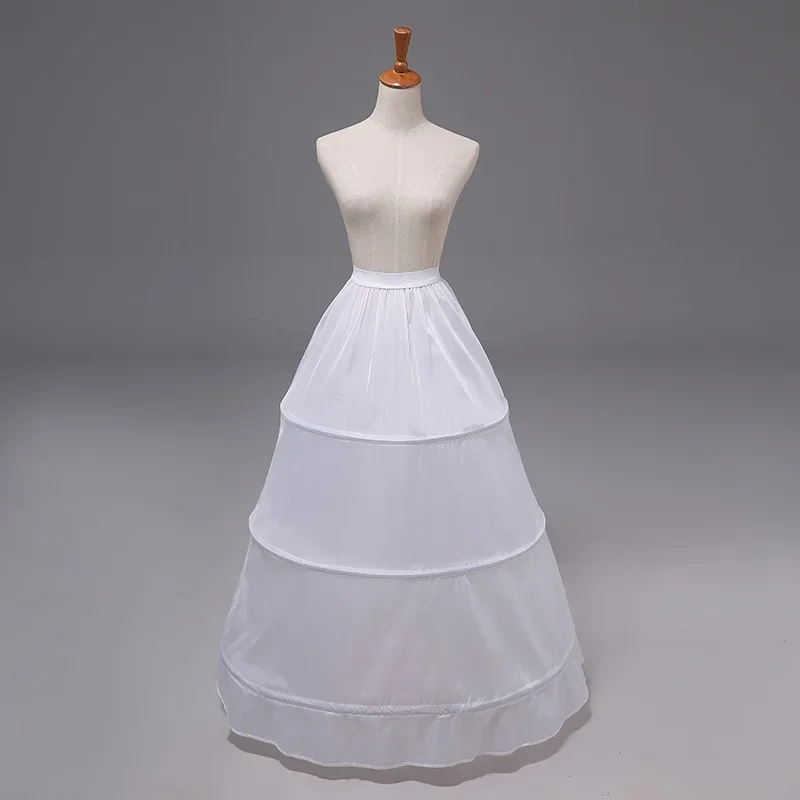 

Adult White Petticoat Wedding Dress Skirt Floor-Length Wedding Special Petticoat Wedding Accessories