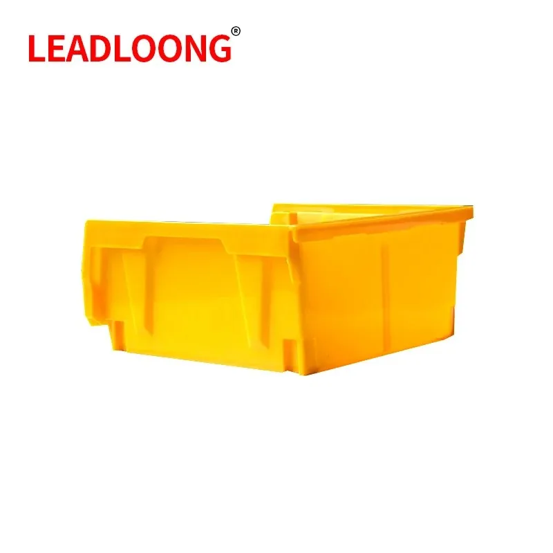 LEADLOONG V4 Tool Storage Bin 6pcs 11x11x5 Inch/27.6*27.9*12.8cm Combinable Multi Tools Organizer Box Garage And Home Supplies