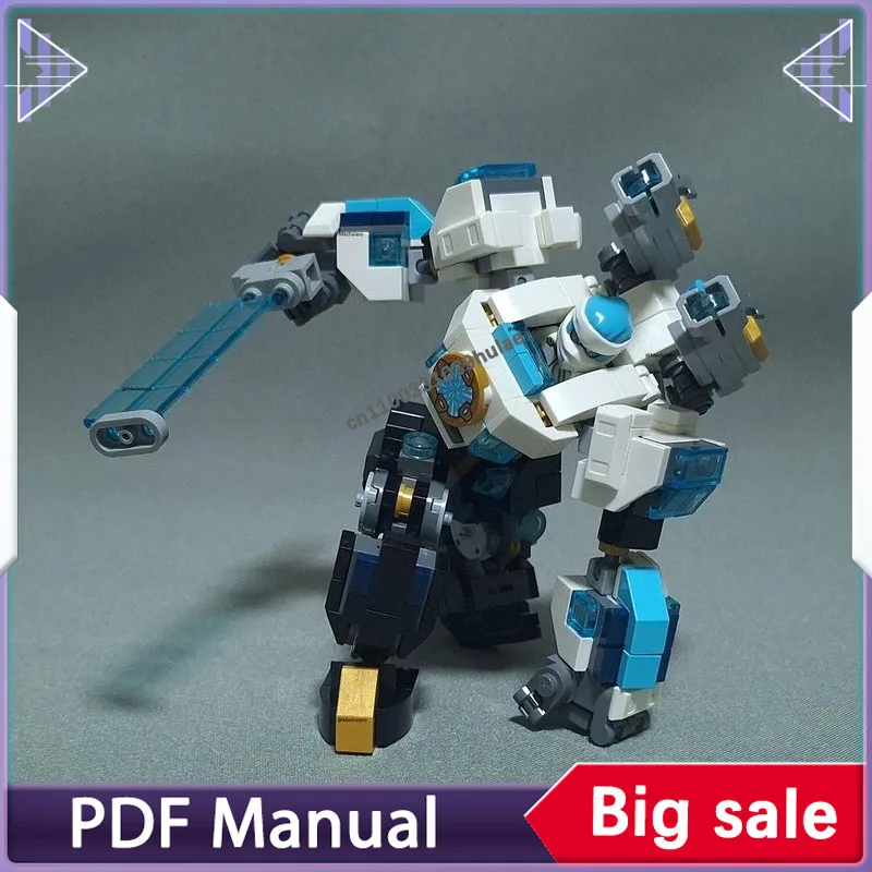 Zestaw klocków Mech Zane'a w stroju bojowym, figurki, akcesoria, dekoracja, klocki dla dorosłych, dekoracja, prezent na Boże Narodzenie