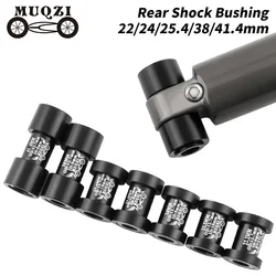 MUQZI-buje de choque trasero 22,2 24 38 41,4mm ID 8/10mm OD 12,7mm, accesorios de amortiguador para bicicleta de montaña