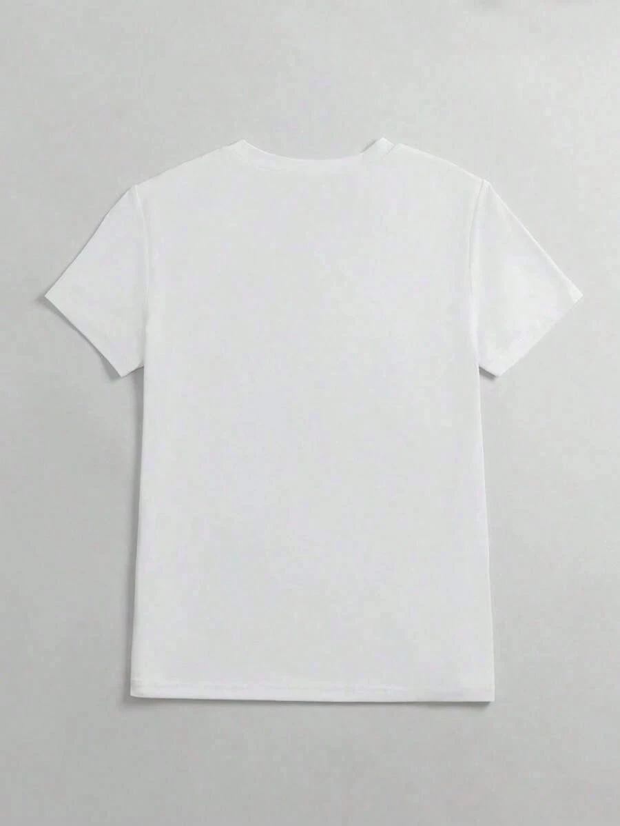 المرأة شرب مطبوعة طاقم الرقبة تي شيرتات قصيرة الاكمام 2026 الصيف Y2K نمط Harajuku الشارع نمط عادية في الهواء الطلق تنوعا