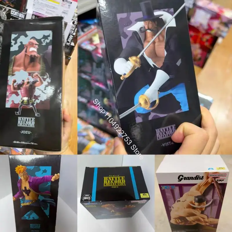 

BNDAI NAMCO BANPRESTO Подлинная ONE PIECE Grandista Edward Newgate BRC Marco Jozu Portgas D. Ace Bista Фигурка из ПВХ Модель в наличии
