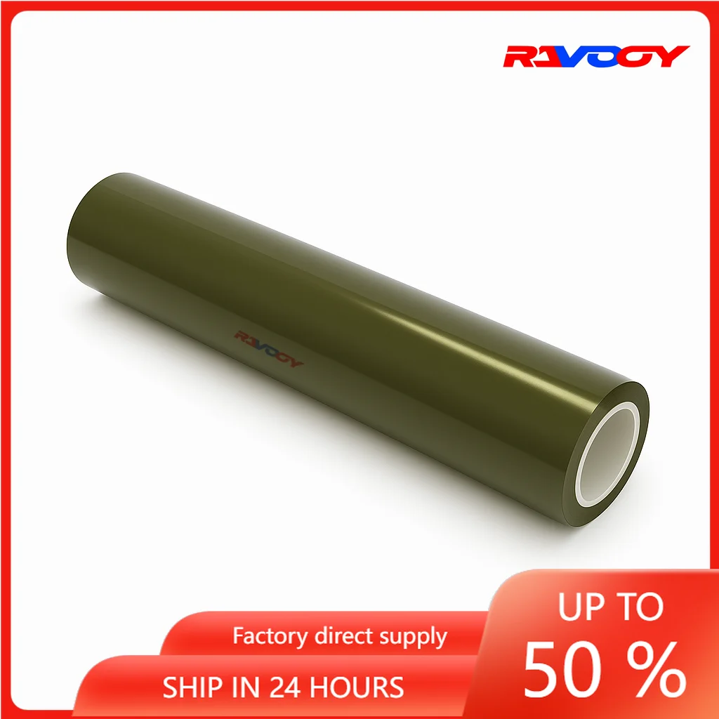 

High Quality High Glossy Armor Green Vinyl Wrap Film Self-Adhesive Auto Tuning Motorcycle Stickers Durable Foil