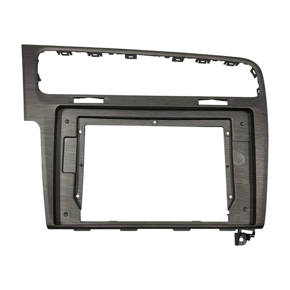 

2 DIN Car Stereo Audio Face Fascia Frame 10.1" Large Screen Modified Navigation for Volkswagen Golf 7 Panel Kit #by-003