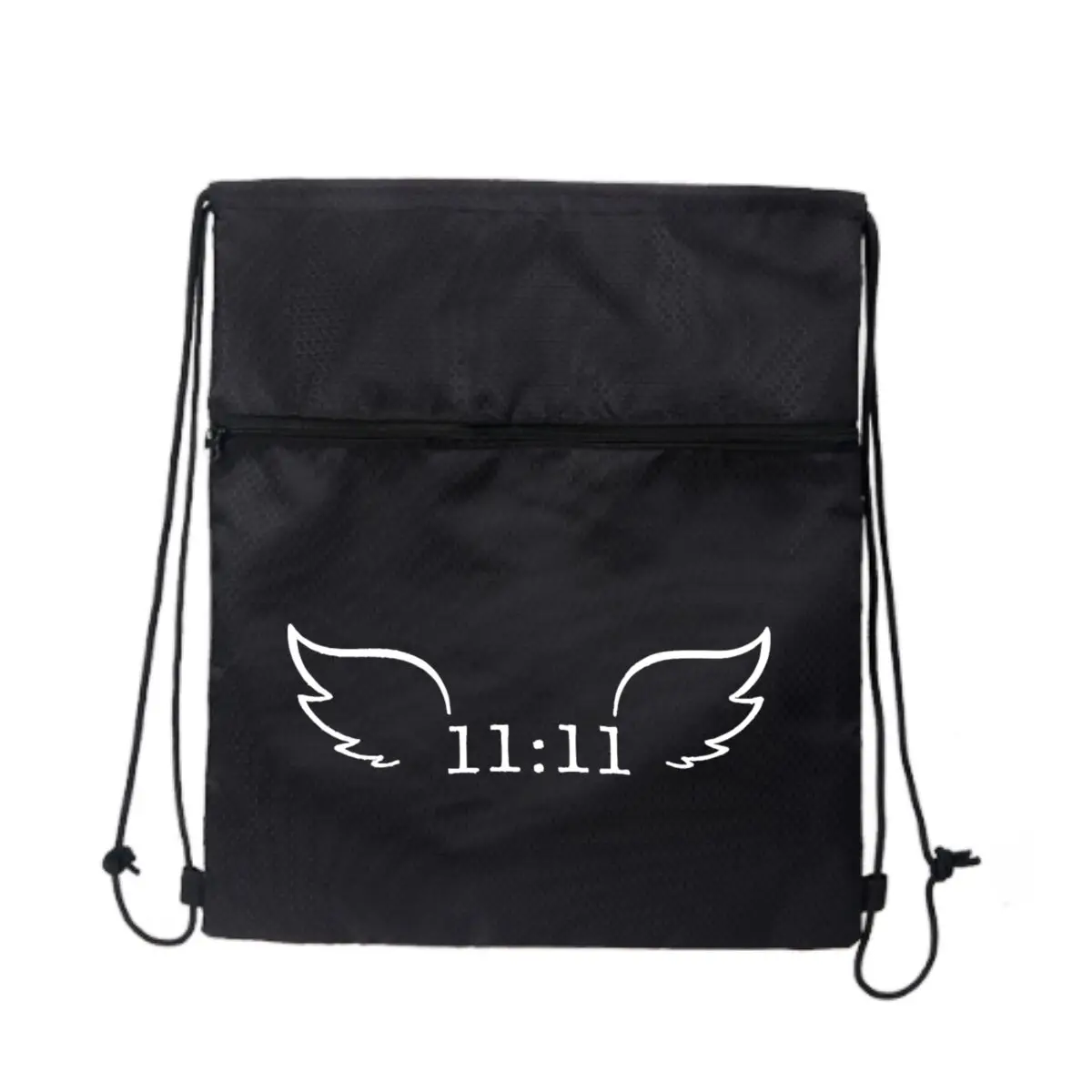 

Прочная сумка на молнии с символом крылатого часов на шнурке