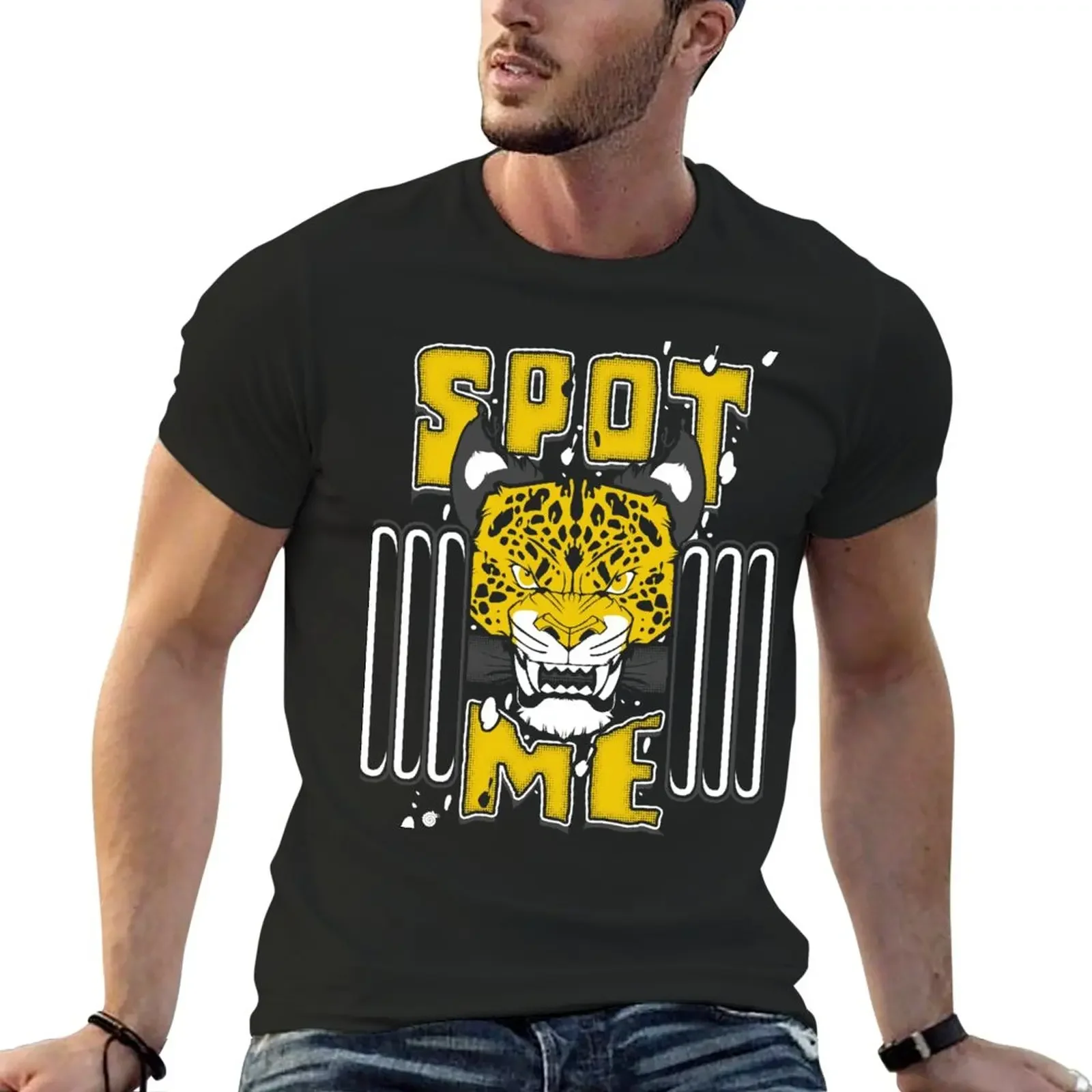 

Spot Me - Yellow T-Shirt cute clothes blanks plus size tops sweat shirts, men