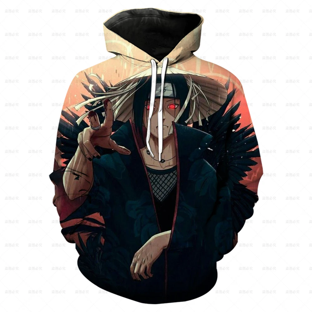 

Uzumaki Naruto Boys Girls Hoodie Hatake Kakashi Men's Hoodie 3D Printing New Style Pullover Anime Men's Hoodie Fashion Mens Wear