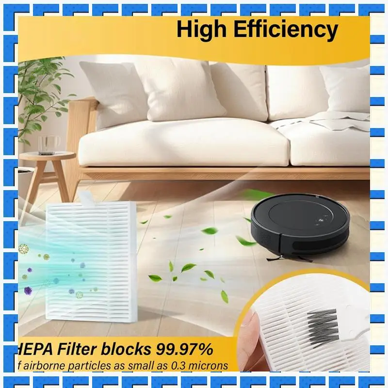 

ABNG For Irobot Roomba Essential Series Y0110 Y0140, Q0120 Q011 Robot Vacuum Cleaner Main Side Brush Hepa Filters Accessories
