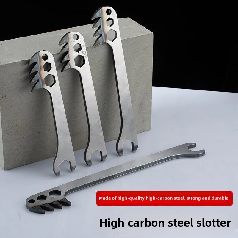 Tungsten Steel Serrated Grooving Cutter Manual Lightweight Foam Brick Wall Reinforcement Slotting Construction Groover