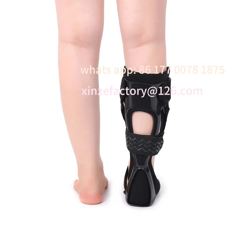 

Customizable Medical Foot Drop Brace Splint Ankle Foot Orthosis Walking with Shoes or Sleeping for Stroke Hemiplegia