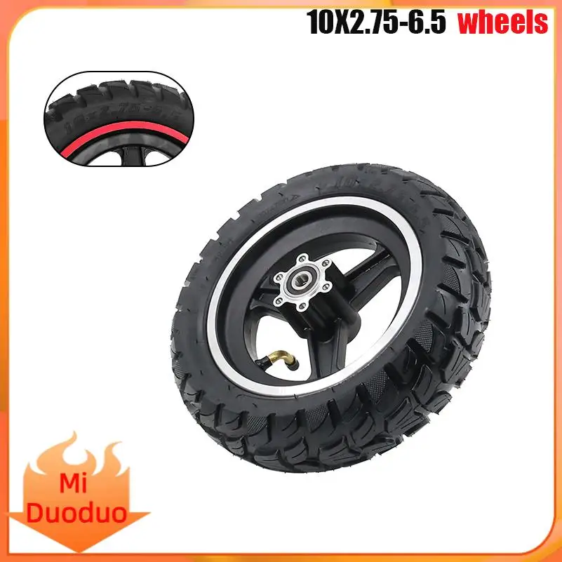 

10x2.75-6.5 10 Inch Tyre Wheel+disc brake disc for Electric Scooter Off-Road Vacuum Explosion-proof Tire Parts