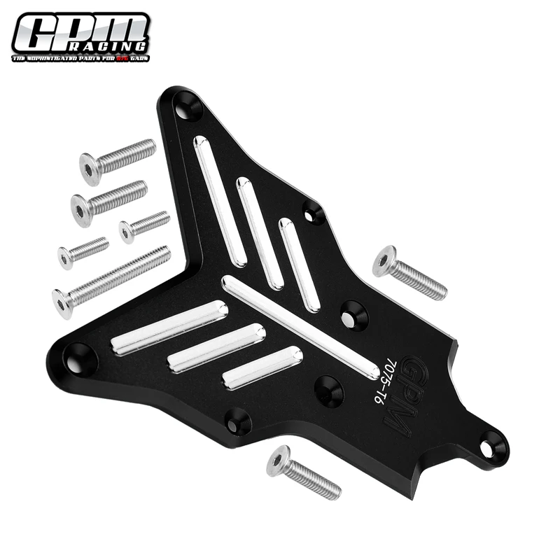 GPM Alloy 7075 Rear Chassis Protection Plate For TRAXXAS 1/8 Sledge