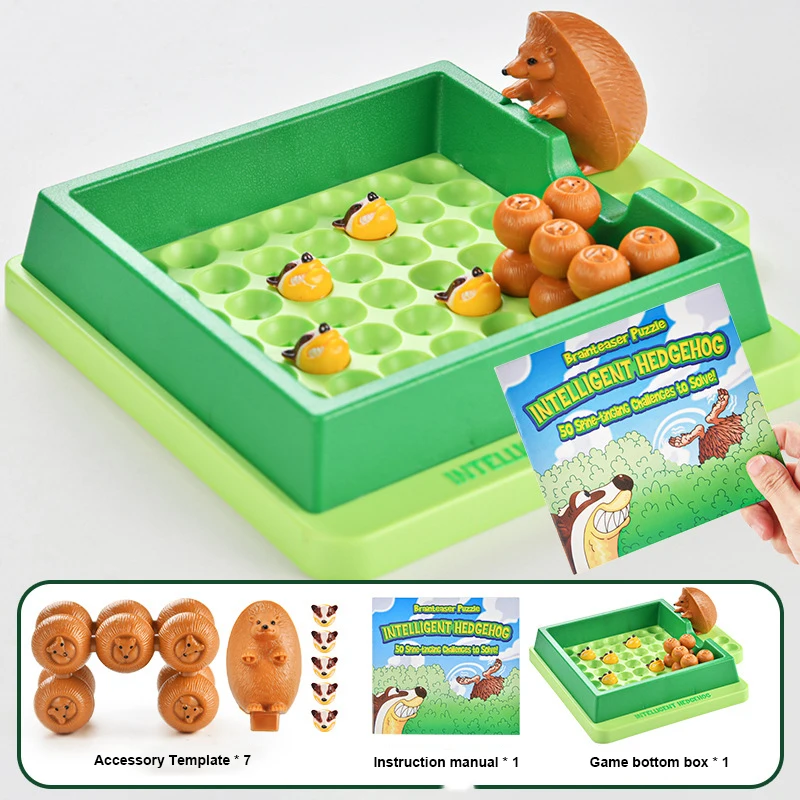 Early Education Maze Little Hedgehog Find Mom Game Clearance Parent Child Interaction Desktop Fun Escape Intelligence Toy