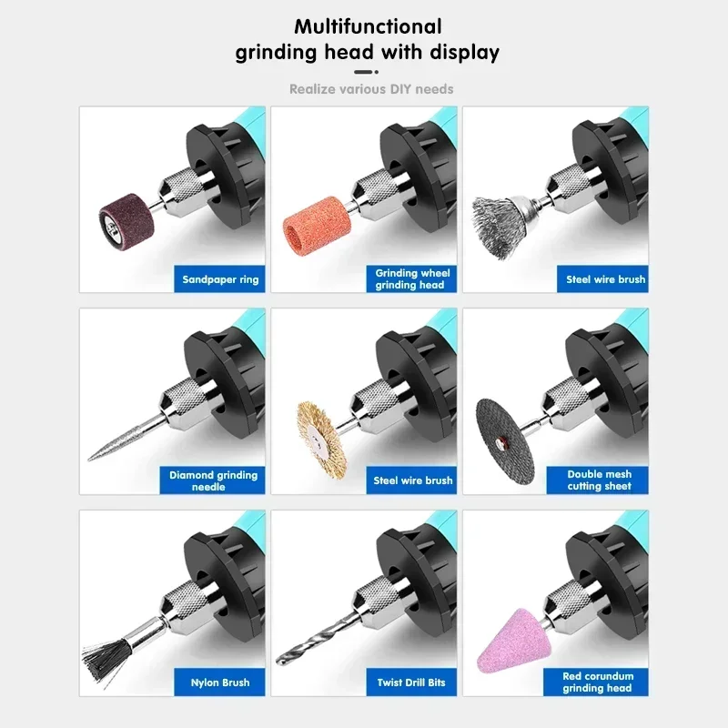 DIY Drill Engraving Electric Drill Dremel Rotary Tool New Engraver Grinding Machine Drill 6 Variable Speed Multiple options