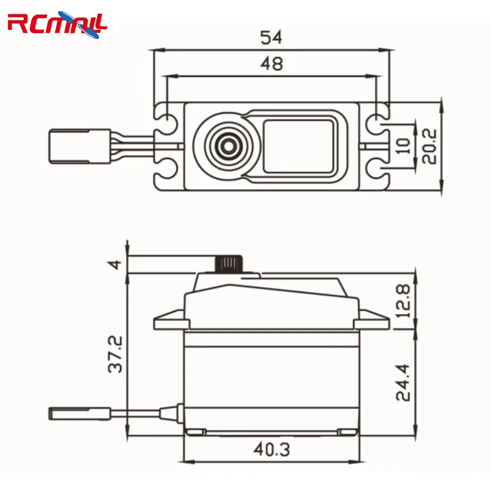 CS-1256TG 6.0V 20KG 고토크 풀 메탈 기어 코어리스 모터 표준 디지털 서보 1/8 1/10 RC 자동차 Hsp HPI 드론 크롤러