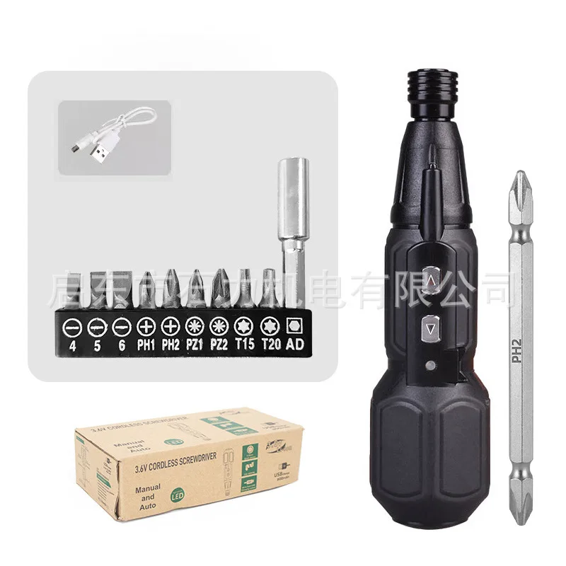 

Набор электрических отверток 3,6 В, перезаряжаемая ручная и автоматическая интегрированная электрическая отвертка