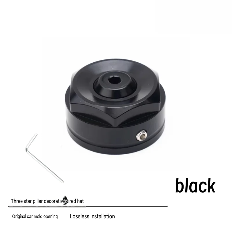 CNC Aluminum Triple Tree Decorative Cover Upper Yoke Center Cap Steering Stem Nut Plug Front Fairing Dustp for ZX25R ZX-4R ZX-4R