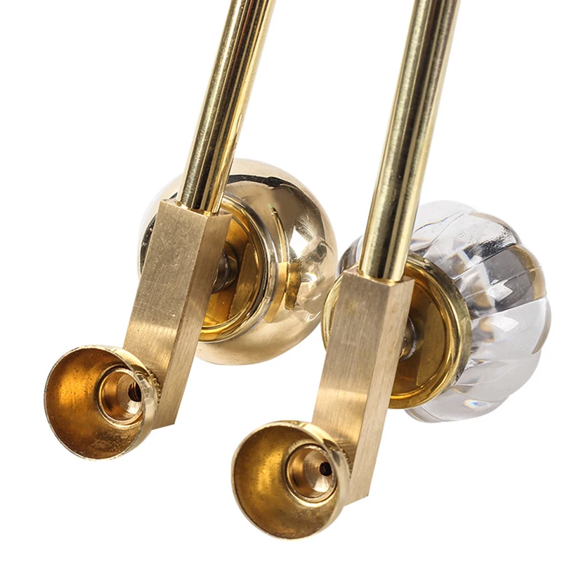 Brass Hookah Dry Tobacco Bag Filter Cigarette Holder Retro Filter Smoking Pipe Long Rod Performance Prop Mouthpiece Cigar view 5