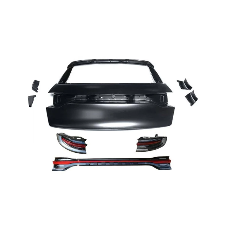 High Quality TEGRRY Brand Plastic Facelift Upgrade 95B.2 Tailgate Assembly Red-Base Taillight Assembly Kit  Macan 95B.1