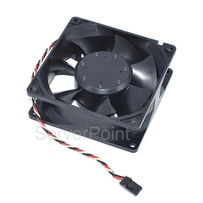 New 3612KL-04W-B66 DC12V 0.68A 92X92X32mm Three Wires Square Cooling Fan