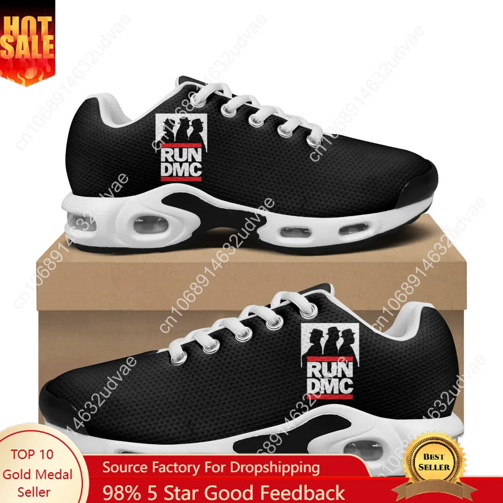 

Run DMC Air Cushion Sneakers Mens Womens Teenager Lightweight Sports Shoes High Quality Custom Couples Leisure Mesh Sneaker