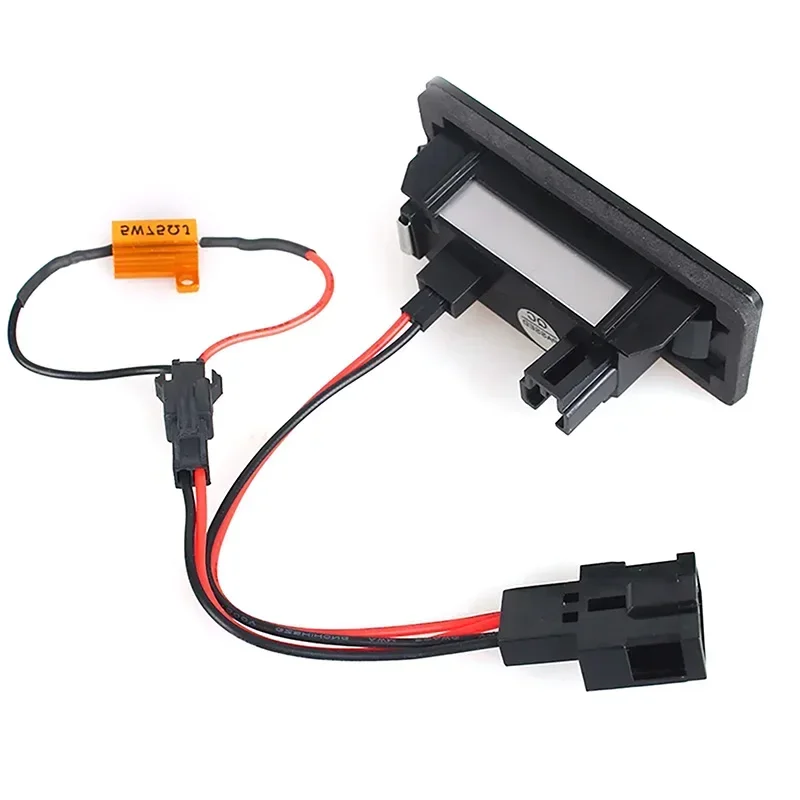 Para oświetlenia tablicy rejestracyjnej LED Automatyczna lampka sygnalizacyjna LED Pasuje do SKODA Octavia 3 / Superb B6 / Rapid / Yeti / Fabia — zdjęcie 6