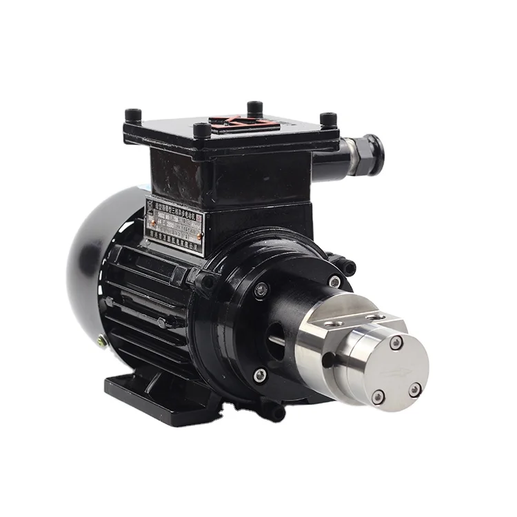 

Precision Wholesale Custom Explosion Proof 180W 300~4500ml min AC 220v 380v Mini Gear Water Pump Wholesale Sales