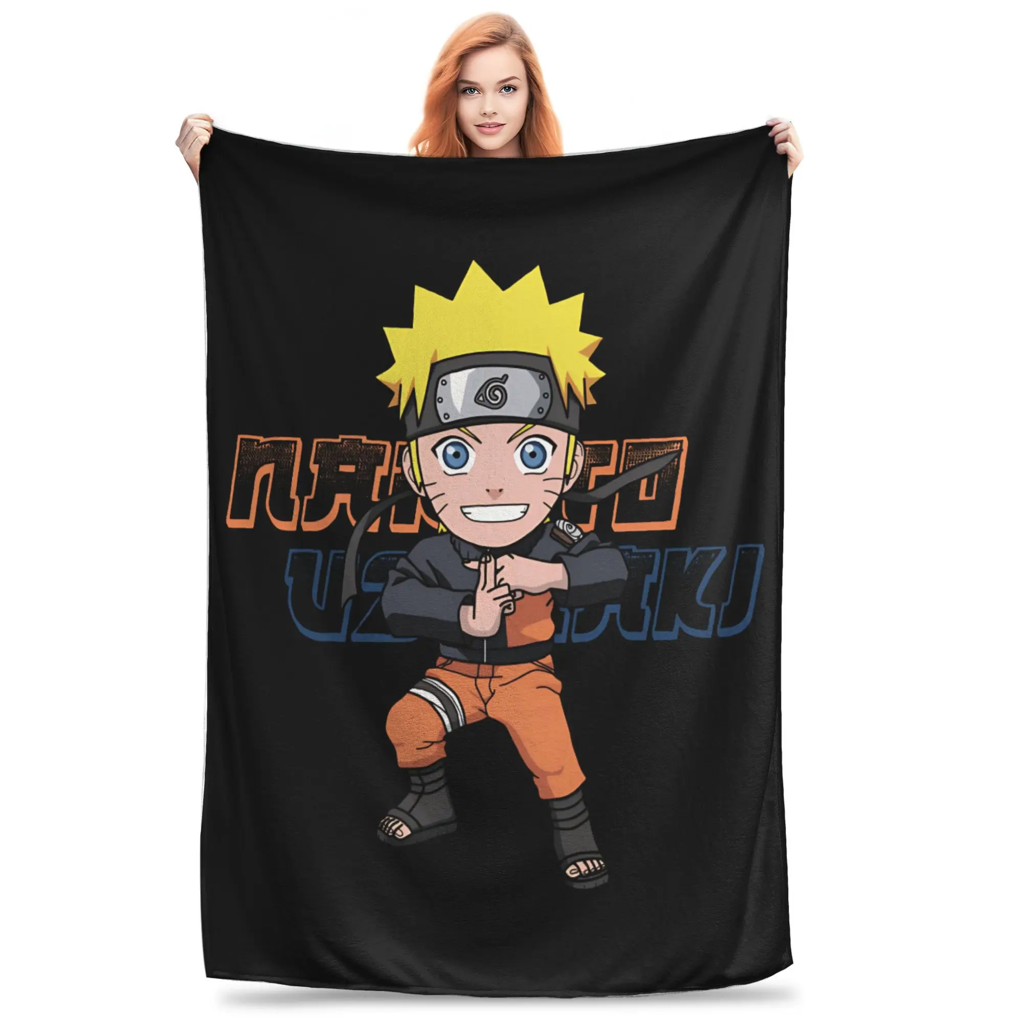 

narutos anime Uzumaki Blanket Multi-size Super Soft and Warm Throw Blankets for Couch Sofa and Bed