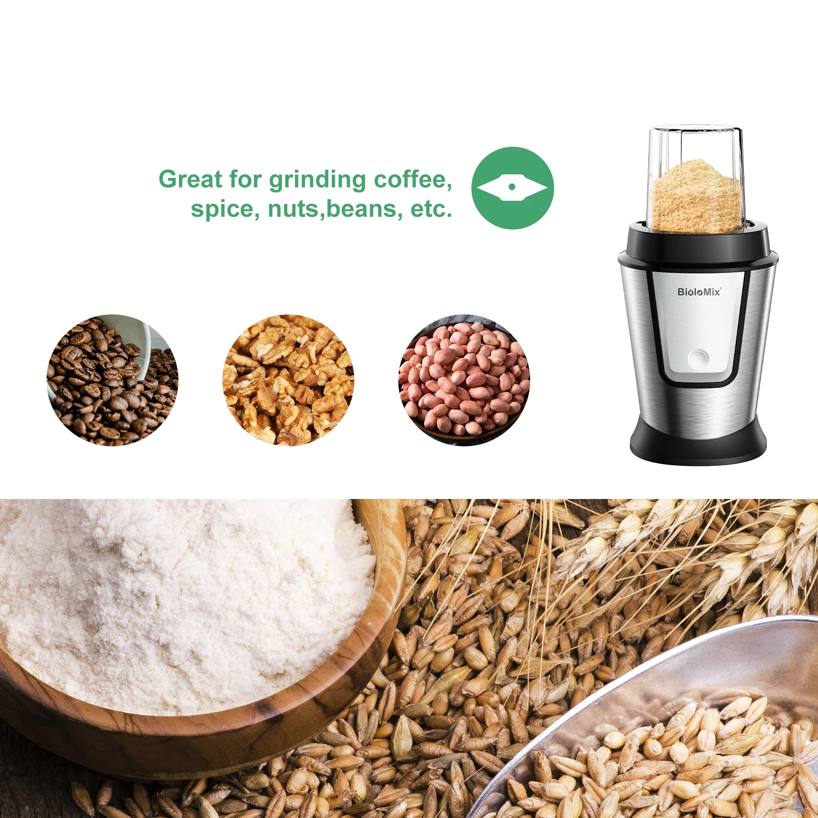 3-in-1 Multifunctional blender,700W Smoothie Maker,Portable Mixer Food Chopper And Grinder