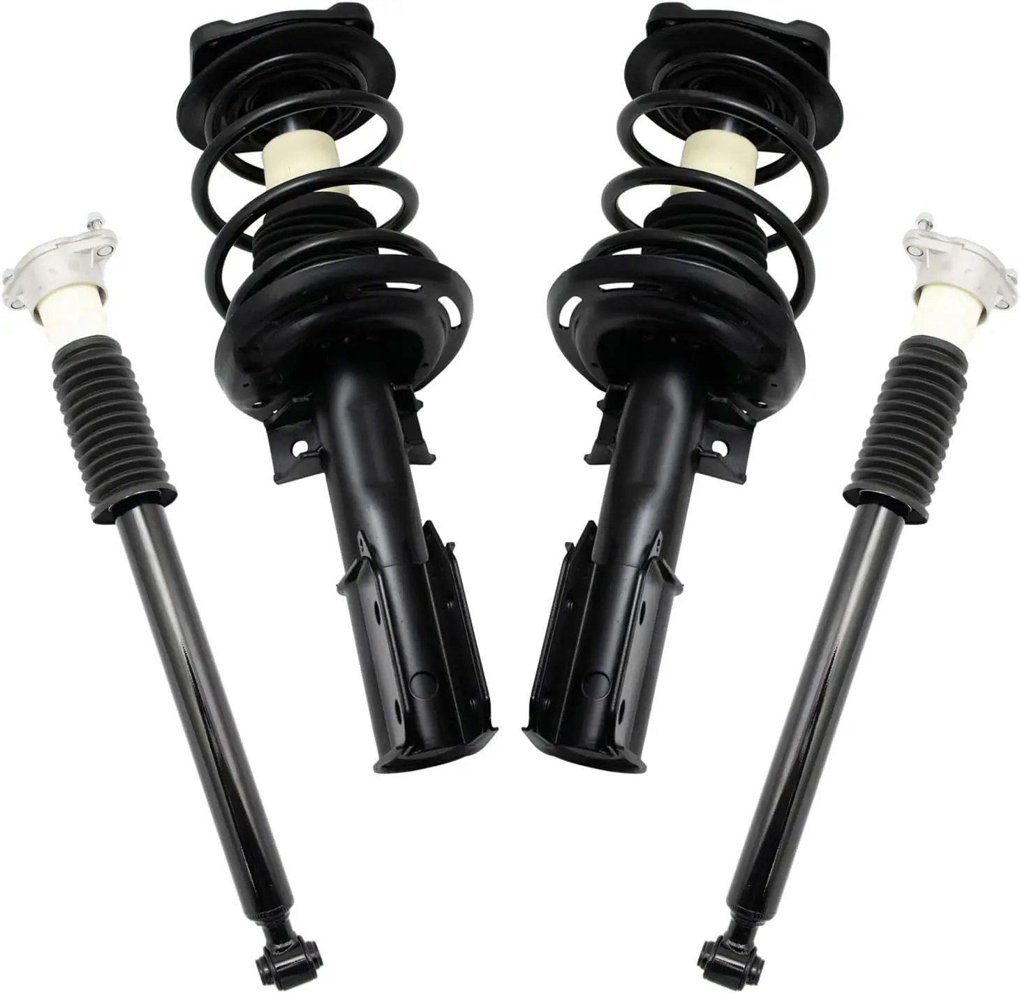 

Front and Rear Complete Strut Assembly & Shock Absorber Kit Complete Strut & Coil Spring Assembly Compatible with 2008-2014 Merc