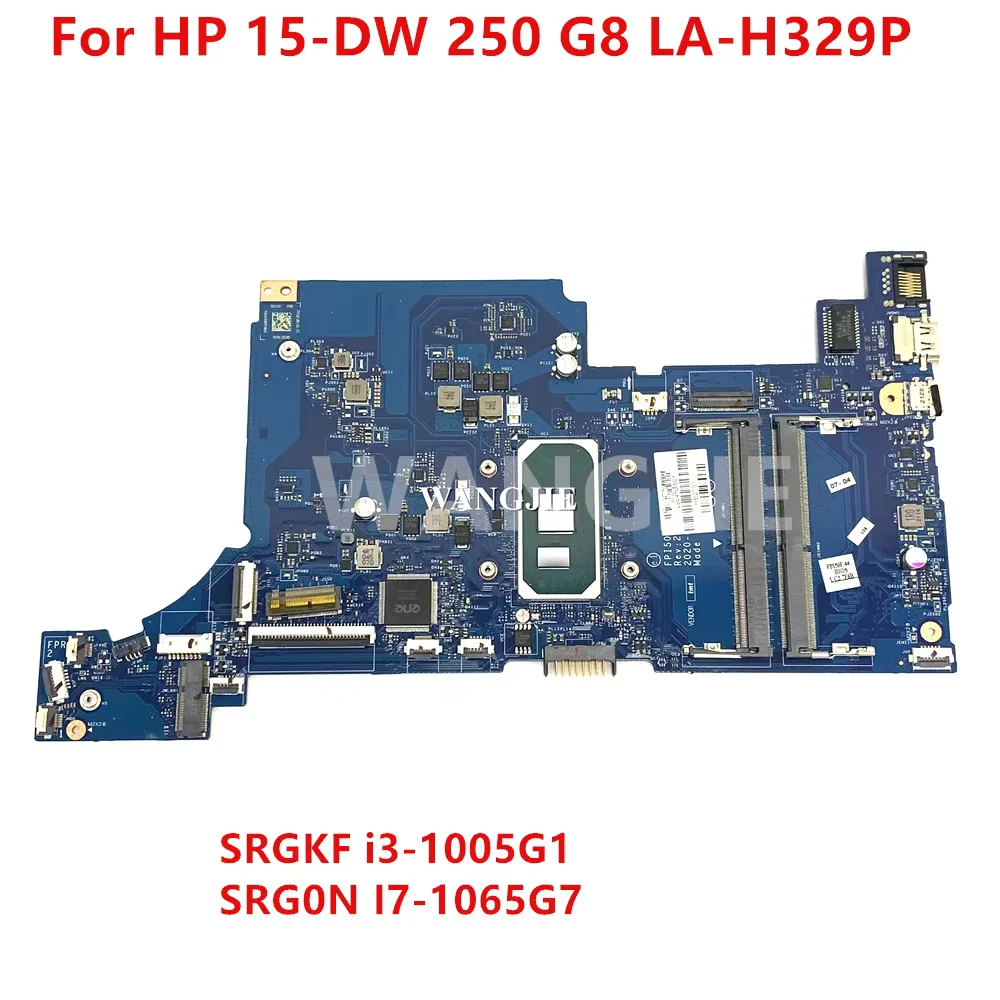 For HP 15-dw2048nr 15-DW 250 G8 Laptop Mainboard FPI50 LA-H329P L86470-601 L86470-001 L86466-601 I3 I7 10TH 100% Working