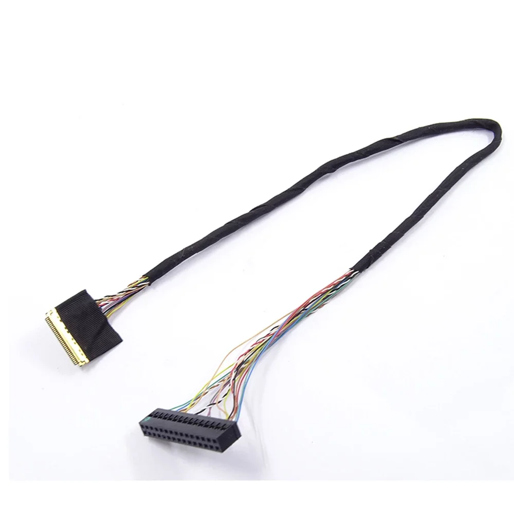 20453-30P EDP LCD screen LVDS Cable 30 pin industrial control motherboard screen line signal line