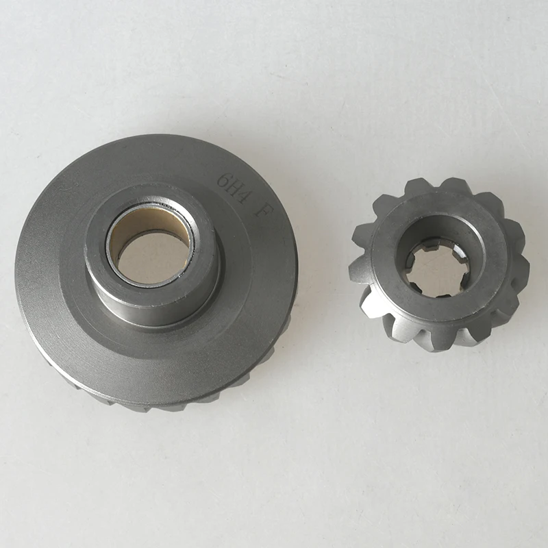 6H4-45560 6H4-45551 Forward Gear And Pinion Gear For Yamaha Outboard Motor 3 Cyl 40HP 50HP;24T;6H4-45560-00 13T 6H4-45551-00