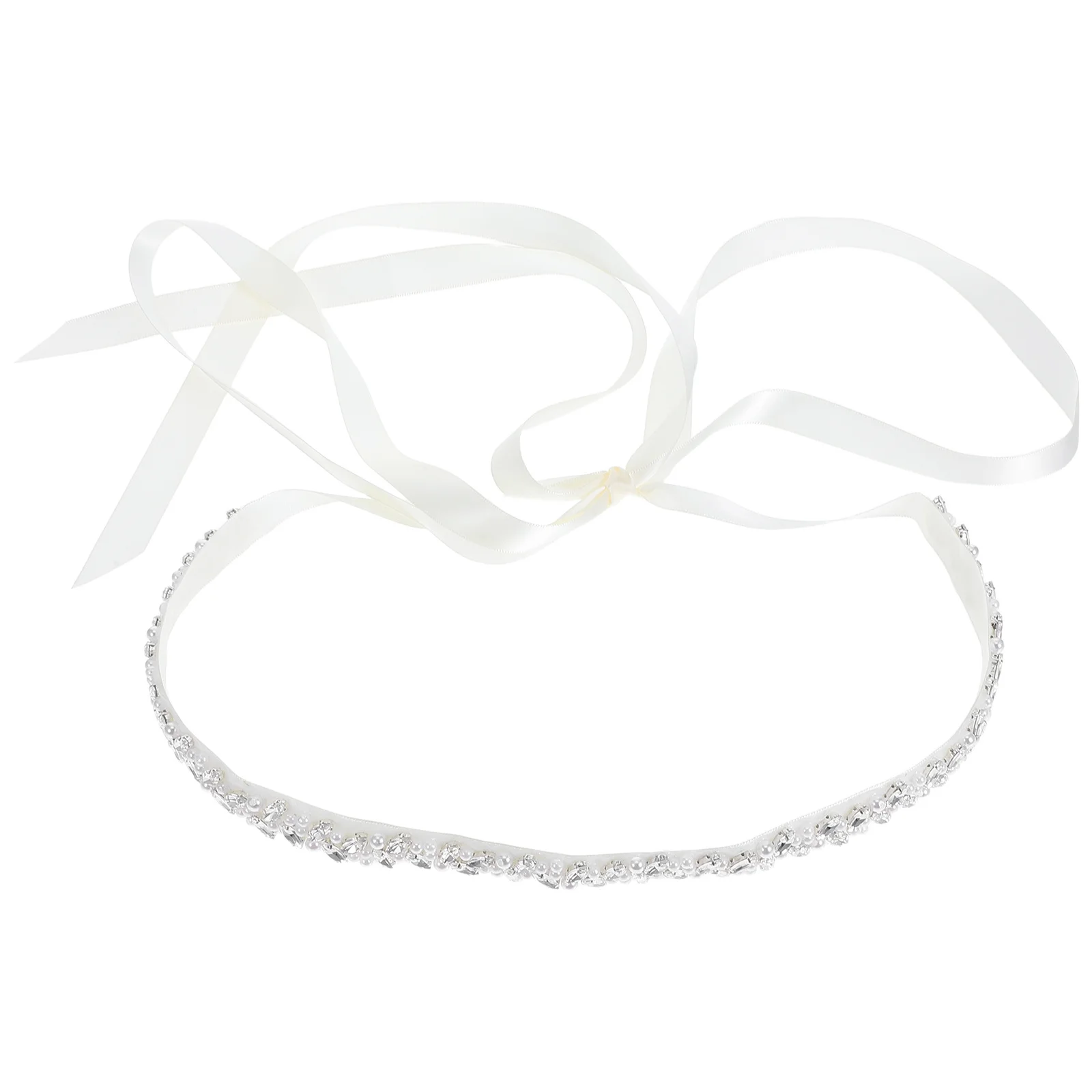

Wedding Bridal Rhinestone Pearl Belt Delicate Design Wedding Dress Accessory for Bride Special Occasion Bridal Belt