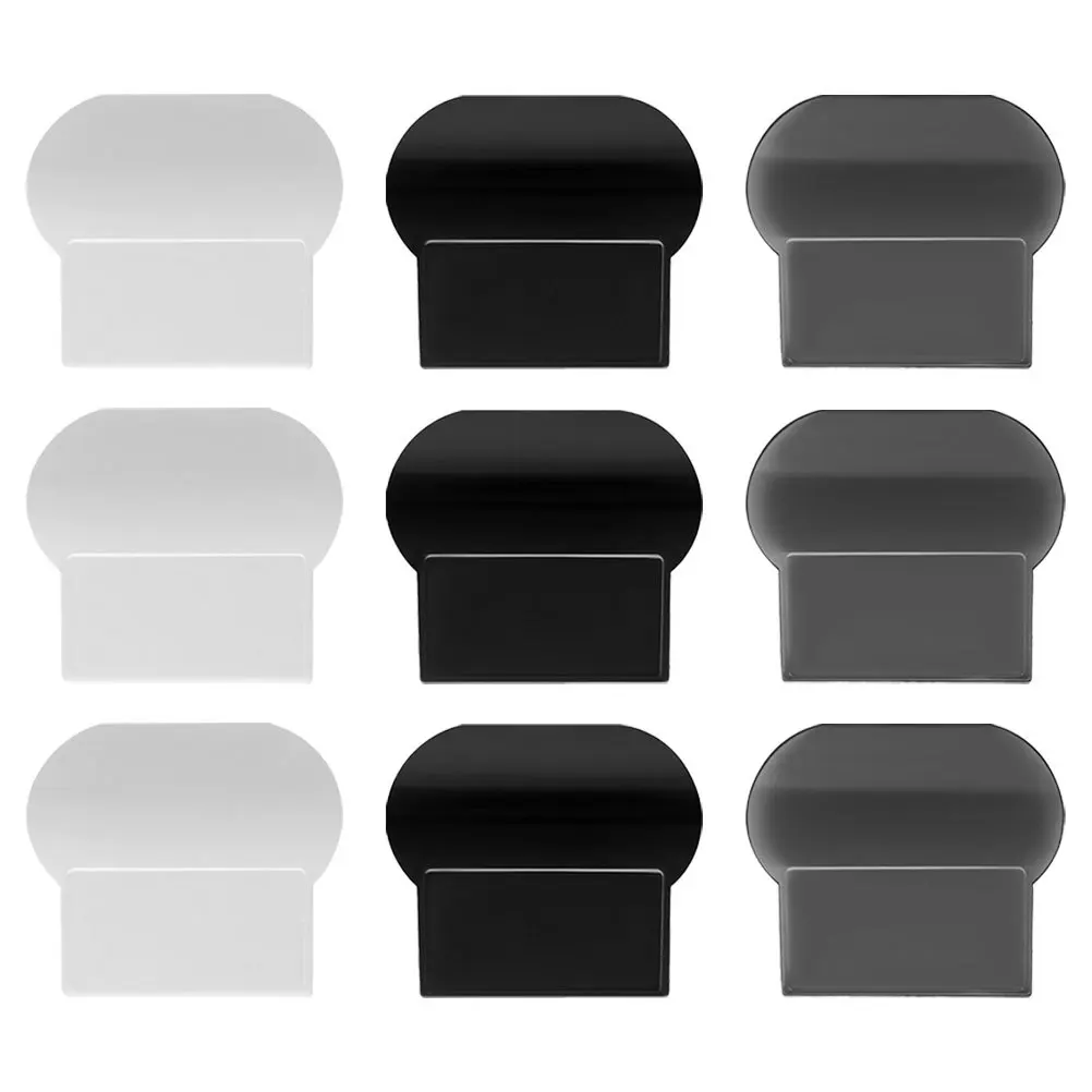 

9Pcs Toilet Cover Lifters Adhesive Toilet Seat Handles Anti Touch Bathroom Accessories Easy Use Bathroom Accessories