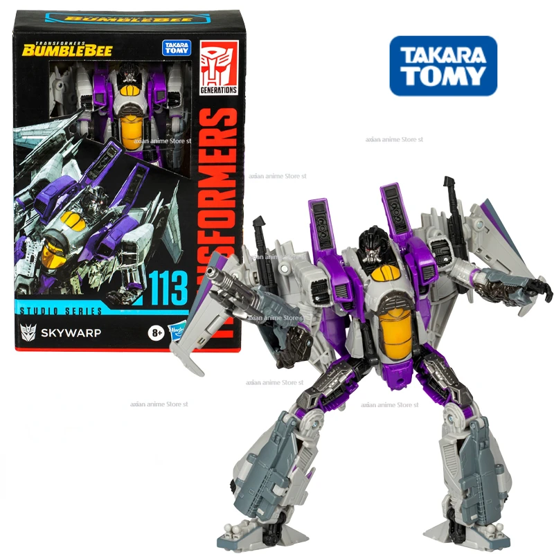 In Stock TakaraTomy SS-113 Series Transformation Studio Voyager Skywarp Action Figure Collection Gift