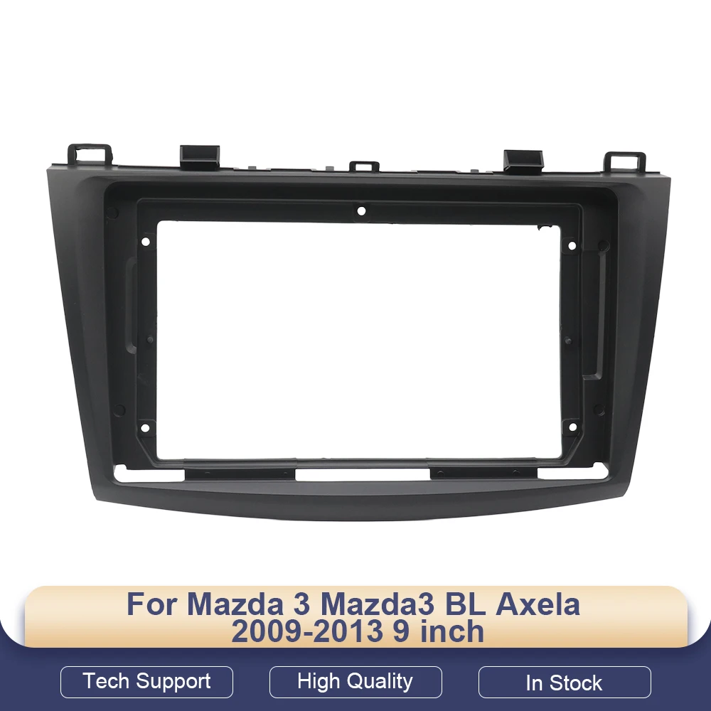 

Car Radio Fascias Frame For Mazda 3 Mazda3 BL Axela 2009-2013 9 inch 2DIN Stereo Panel Harness Wire Power Cable Canbus Decoder