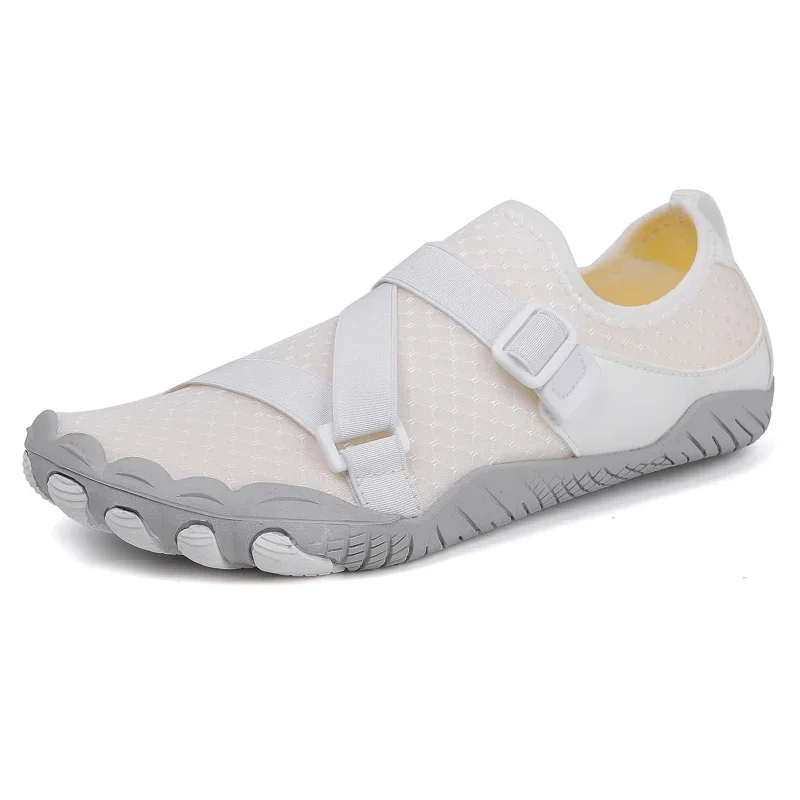 New Summer Beach Aqua Shoes Couple Outdoor Anti-Slip Beach Swimming Barefoot Shoes Quick Dry Breathable Upstream Wading Shoes