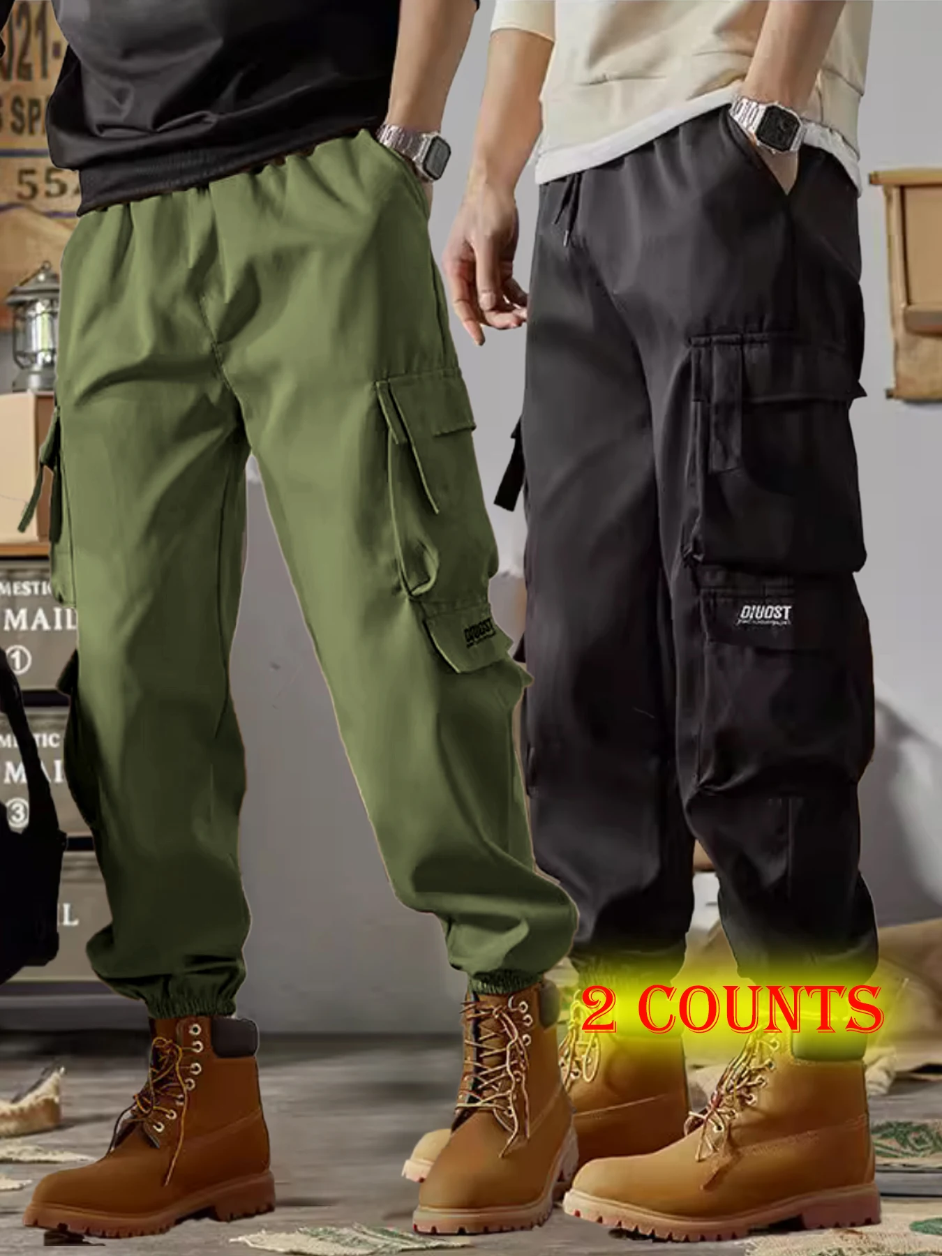 

Men's work pants, men's summer thin pants, Japanese youth pants, large pockets, men's casual pants, casual pants