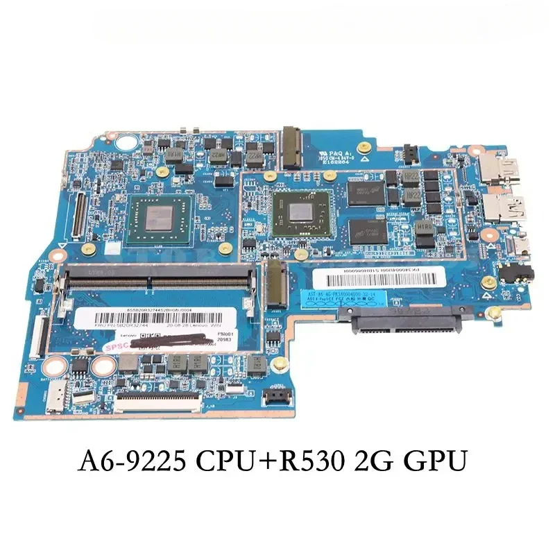 

5B20R32744 For Lenovo 330S-14AST Laptop Motherboard with A4 A6 A9 AMD CPU GPU R530 2GB RAM 4GB 100% Test Work