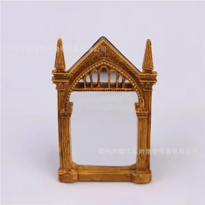 Nuevo espejo de Erised Harries Magic World Series Mirror Mirror Potters Retro Desktop Resina adornos de cumpleaños para niñas Regalos 8 mejores ventas Harry Potter Malfoy - №7