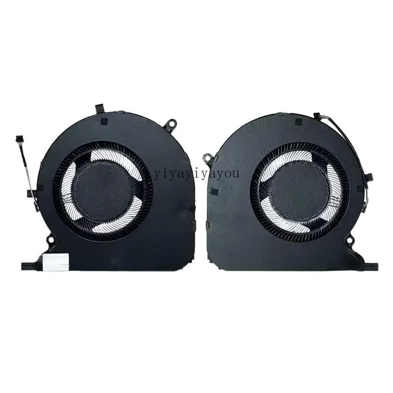 Laptop CPU GPU Cooling Fan For  Razer Blade 14 2021 RZ09-0370 Ryzen 9 5900HX RTX 3070 RTX 3080