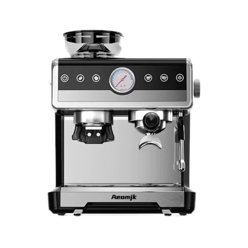Coffee machine Italian semi-automatic small household concentrated grinding machine double heating commercial