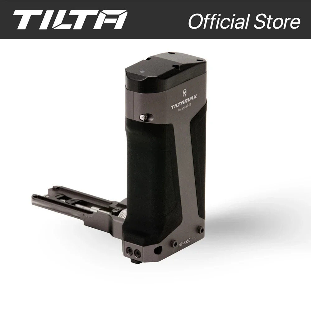 TILTA Side Power Handle Type I/II/III (F570 Battery) for Sony a7/a9 and Canon 5D/7D BMPCC 4K 6k Z CAM Nikon Z6/Z7 Camera Cages