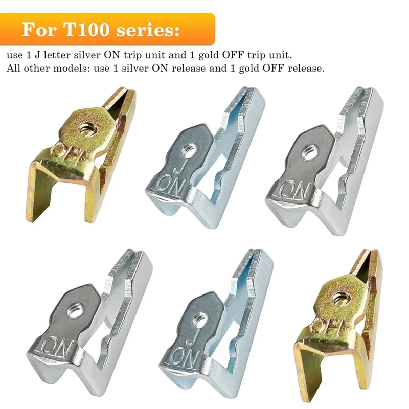 FULL-156T1978A Time Switch Trippers Remplacement pour IntermSauFit série T100 minuterie 2 Pack (4 On / 4 Off / 8 vis)