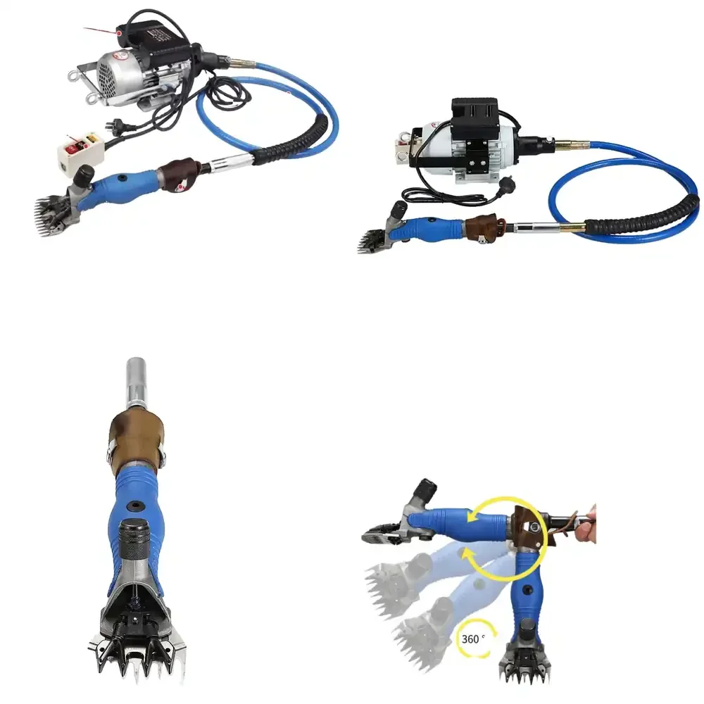 New 220V Electric Sheep Shears Machine for Goat Sheep Horse Wool Cutting Shearing Tool Farm Animal Grooming Equipment